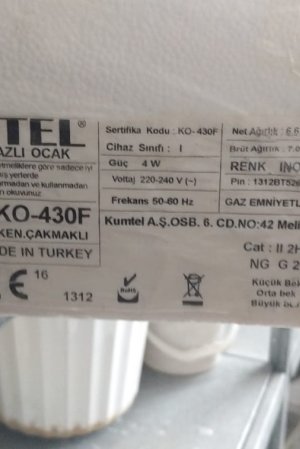 KUMTEL KO-430F SET ÜSTÜ OCAK