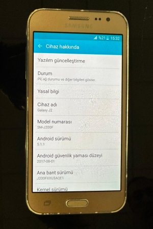 SAMSUNG J2 CEP TELEFONU